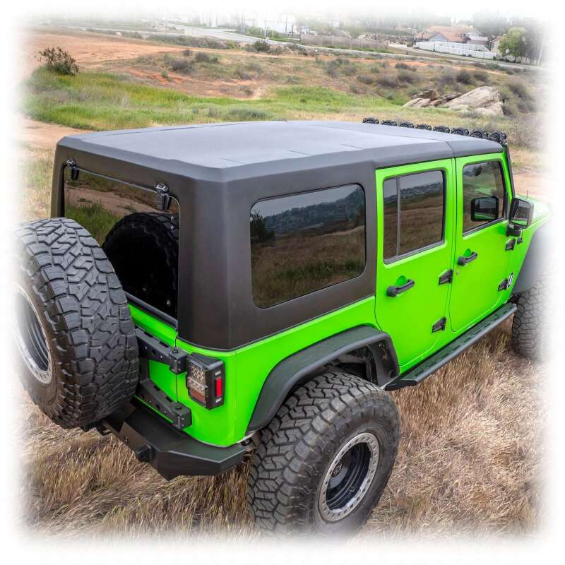 Jeep Wrangler JK Hardtop - TURN Offroad - Squareback 2-Piece - White - `07-`18